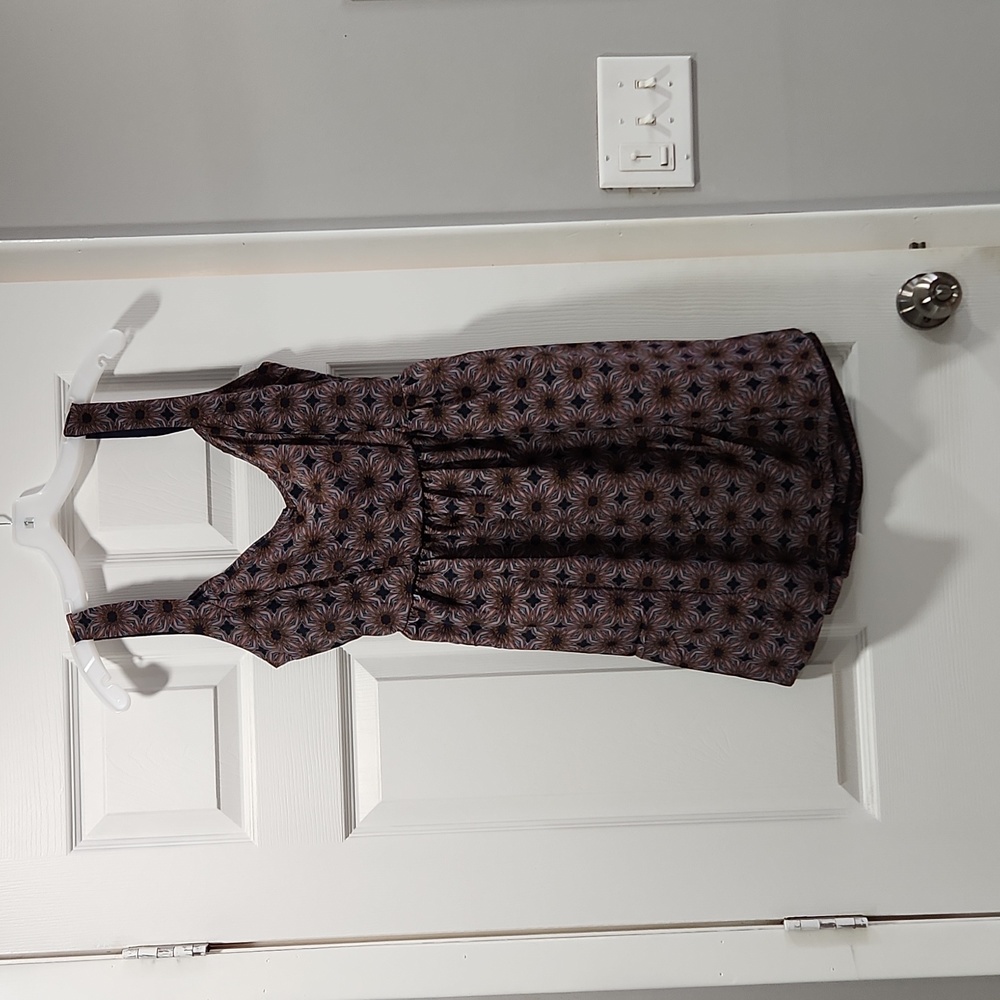 Flpral print mini dress